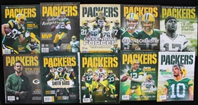 1960-2023 Green Bay Packers Yearbooks (Lot of 68)