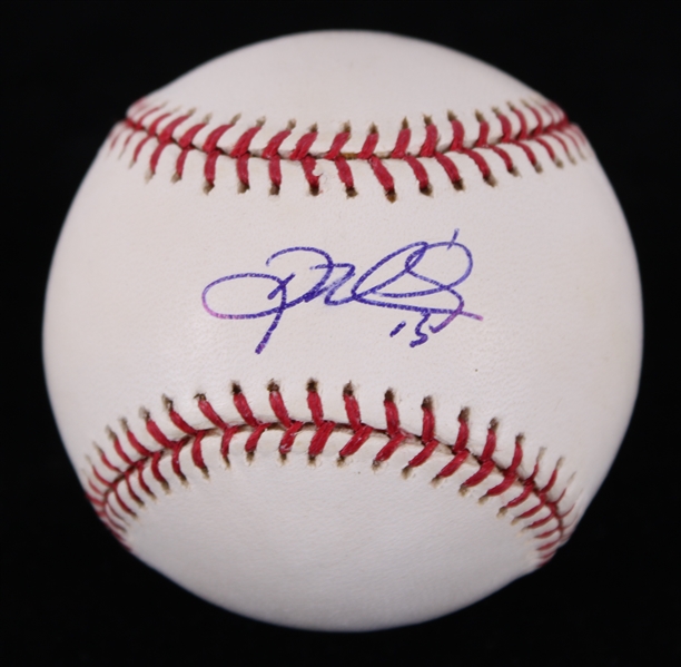 2004 Doug Mientkiewicz Boston Red Sox Signed OML Selig Baseball (Rich Altman COA)