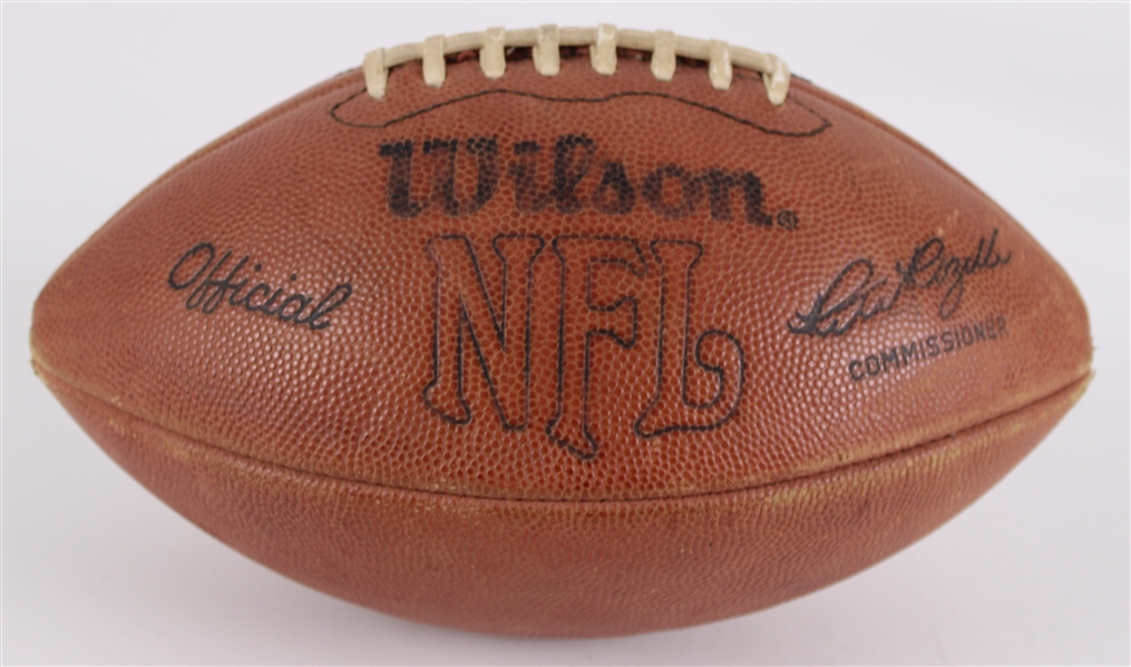 1978 Game Used ONFL Pete Rozelle Football (MEARS LOA / Pepper Burruss Collection)