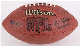 1992 New York Jets ONFL Tagliabue Practice Football (MEARS LOA / Pepper Burruss Collection)