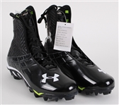 2013 Under Armour Test Sample High Top Football Cleats (MEARS LOA / Pepper Burruss Collection)