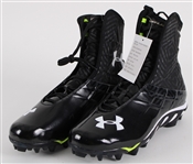 2013 Under Armour Test Sample High Top Football Cleats (MEARS LOA / Pepper Burruss Collection)
