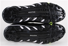 2013 Under Armour Test Sample High Top Football Cleats (MEARS LOA / Pepper Burruss Collection)