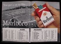 1961 Green Bay Packers Los Angeles Rams New City Stadium Game Program (Pepper Burruss Collection)