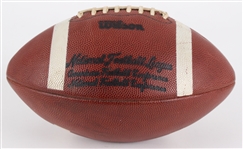 1973 Game Used ONFL Rozelle Night Game Football w/ White Stripes (MEARS LOA / Pepper Burruss Collection)