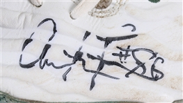 1997-98 Antonio Freeman Green Bay Packers Signed Nike Game Worn Cleats (MEARS LOA / JSA / Pepper Burruss Collection)