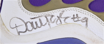 2001-02 Dan Majerle Phoenix Suns Signed Nike Game Worn Sneaker (MEARS LOA / JSA / Pepper Burruss Collection)