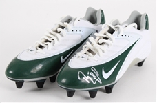 2004-05 Ryan Longwell Green Bay Packers Signed Nike Cleats (MEARS LOA / JSA / Pepper Burruss Collection)