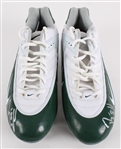 2004-05 Ryan Longwell Green Bay Packers Signed Nike Cleats (MEARS LOA / JSA / Pepper Burruss Collection)