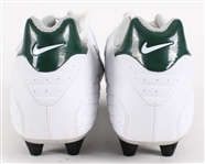 2004-05 Ryan Longwell Green Bay Packers Signed Nike Cleats (MEARS LOA / JSA / Pepper Burruss Collection)