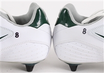 2004-05 Ryan Longwell Green Bay Packers Signed Nike Cleats (MEARS LOA / JSA / Pepper Burruss Collection)