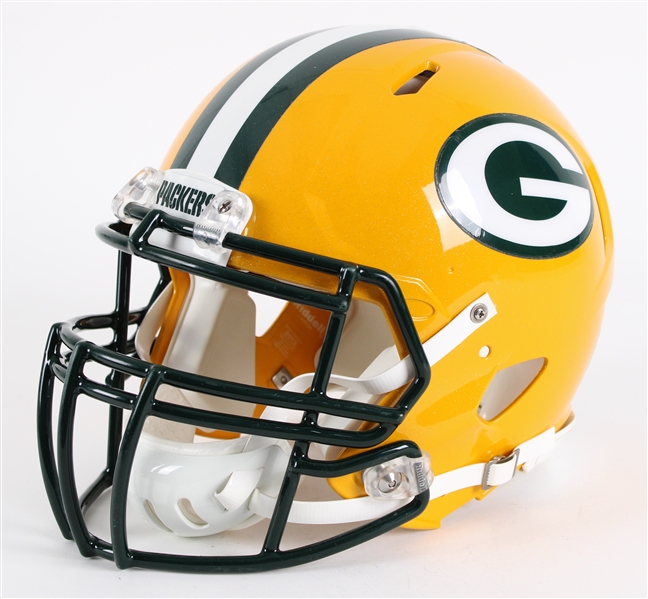 2013 Clay Matthews Green Bay Packers Game Worn Football Helmet (MEARS LOA / Pepper Burruss Collection)