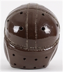 1930's Rawlings A25X Game Used Composite Football Helmet w/ Leather Padding & Suspension System (MEARS LOA / Pepper Burruss Collection)