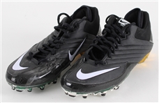 2010 Donald Driver Green Bay Packers Game Worn Nike Cleats (MEARS LOA / Pepper Burruss Collection)