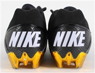 2010 Donald Driver Green Bay Packers Game Worn Nike Cleats (MEARS LOA / Pepper Burruss Collection)