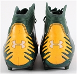 2012 Randal Cobb Green Bay Packers Attributed Game Worn Under Armour Cleats (MEARS LOA / Pepper Burruss Collection)