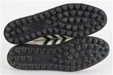 1980's Green Bay Packers Game Worn Adidas Turf Streak Cleats w/ Packers Logo Wristband (MEARS LOA / Pepper Burruss Collection)