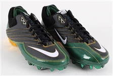 2010 Donald Driver Green Bay Packers Personal Collection Custom Nike Cleats (MEARS LOA / Pepper Burruss Collection) 