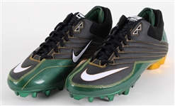 2010 Donald Driver Green Bay Packers Personal Collection Custom Nike Cleats (MEARS LOA / Pepper Burruss Collection) 