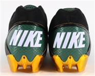 2010 Donald Driver Green Bay Packers Personal Collection Custom Nike Cleats (MEARS LOA / Pepper Burruss Collection) 