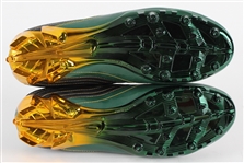 2010 Donald Driver Green Bay Packers Personal Collection Custom Nike Cleats (MEARS LOA / Pepper Burruss Collection) 