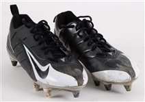 2008 Charles Woodson Green Bay Packers Game Worn Nike Cleats (MEARS LOA / Pepper Burruss Collection)