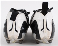 2008 Charles Woodson Green Bay Packers Game Worn Nike Cleats (MEARS LOA / Pepper Burruss Collection)