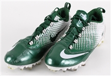 2011 Clay Matthews Green Bay Packers Game Worn Nike Cleats (MEARS LOA / Pepper Burruss Collection)