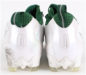 2011 Clay Matthews Green Bay Packers Game Worn Nike Cleats (MEARS LOA / Pepper Burruss Collection)