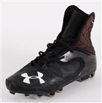 2013 Davon House Green Bay Packers Game Worn Under Armour Cleat (MEARS LOA / Pepper Burruss Collection)