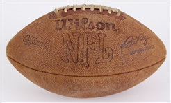 1979 Wilson Official NFL Pete Rozelle Blemish Football (MEARS LOA / Pepper Burruss Collection)
