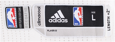 2017 Jae Crowder Boston Celtics Playoffs Game Worn Home Jersey w/ Chyna Thomas Memorial Band (MEARS A10)