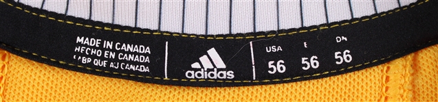 2022 Cameron Hausinger Nashville Predators Preseason Jersey (MEARS LOA)