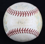 1963 New York Yankees Team Signed OAL Cronin Baseball w/ 20 Signatures Including Yogi Berra, Whitey Ford, Elston Howard, Jim Bouton & More (JSA)