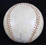 1965 New York Yankees Team Signed Baseball w/ 20 Signatures Including Whitey Ford, Elston Howard, Tony Kubek & More (JSA)