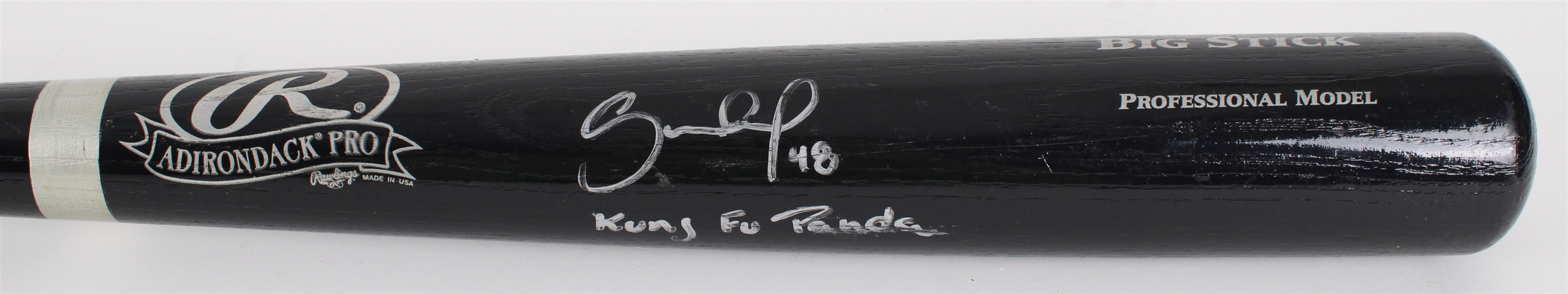 2010s Pablo Sandoval San Francisco Giants Signed Rawlings Adirondack Bat (JSA)