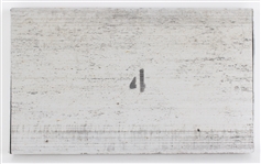 1960s-2000 Green Bay Packers Lambeau Field 10.5" x 18" Bleacher Seat Section (MEARS LOA / Pepper Burruss Collection)