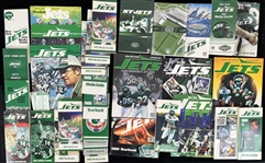 1950-2010s Green Bay Packers & NY Jets Media Guides, Yearbooks (Lot of 100+)(Pepper Burruss Collection)