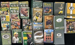 1950-2010s Green Bay Packers & NY Jets Media Guides, Yearbooks (Lot of 100+)(Pepper Burruss Collection)