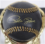 1910's-2000's Baseball Football Americana Memorabilia Collection - Lot of 11 w/ Pete Rose Signed Black Baseball, Vintage Nodders & More (JSA)