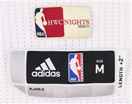 2010-11 Milwaukee Bucks Hardwood Classics Blank Throwback Jersey Shell (MEARS LOA)
