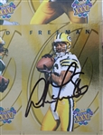 1997 Green Bay Packers Super Bowl XXXI 14 x 19 Uncut Card Sheet w/ 6 Signed Cards Including Brett Favre, LeRoy Butler, Antonio Freeman & More (JSA / Pepper Burruss Collection)