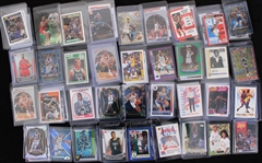 1980's-2020's Basketball Trading Card Collection - Lot of 350 w/ Michael Jordan, Mark Jackson Melendez Brothers Card, Magic Johnson, Giannis Antetokounmpo & More