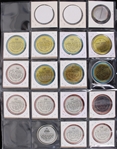 1956-90 Baseball Player Coins - Lot of 18 w/ Mickey Mantle, Willie Mays, Frank Robinson & More