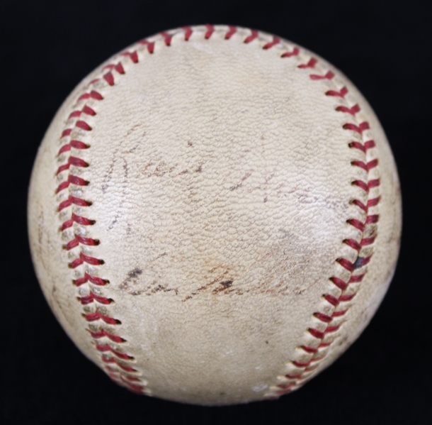 1970-72 Boston Red Sox Multi Signed OAL Cronin Baseball