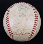 1970-72 Boston Red Sox Multi Signed OAL Cronin Baseball
