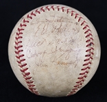 1970-72 Boston Red Sox Multi Signed OAL Cronin Baseball
