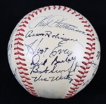 1950-51 Detroit Tigers Team Signed OAL Harridge Clubhouse Baseball w/ George Kell, Hoot Evers, Dizzy Trout & More 