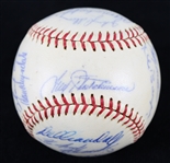 1962 National League All Stars Team Signed ONL Giles Baseball w/ 24 Signatures Including Willie Mays, Hank Aaron, Roberto Clemente, Stan Musial, Ernie Banks, Bob Gibson & More (JSA)
