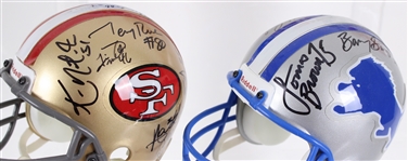 1996 Pro Bowl Signed Mini Helmet Collection - Lot of 28 (Pepper Burruss Collection)